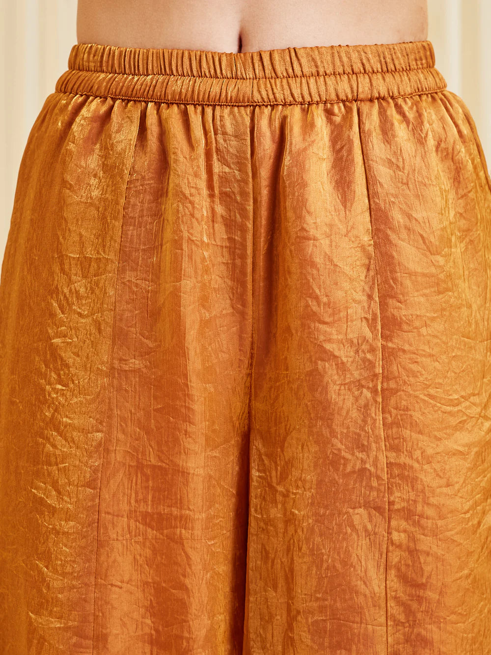 Orange Silk Embroidered Anarkali Style Kurta Set With Dupatta For Women